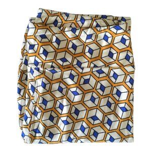 LuLaRoe OS Cream Cube Geometric Leggings